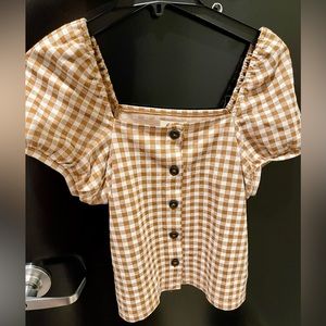 Gingham top